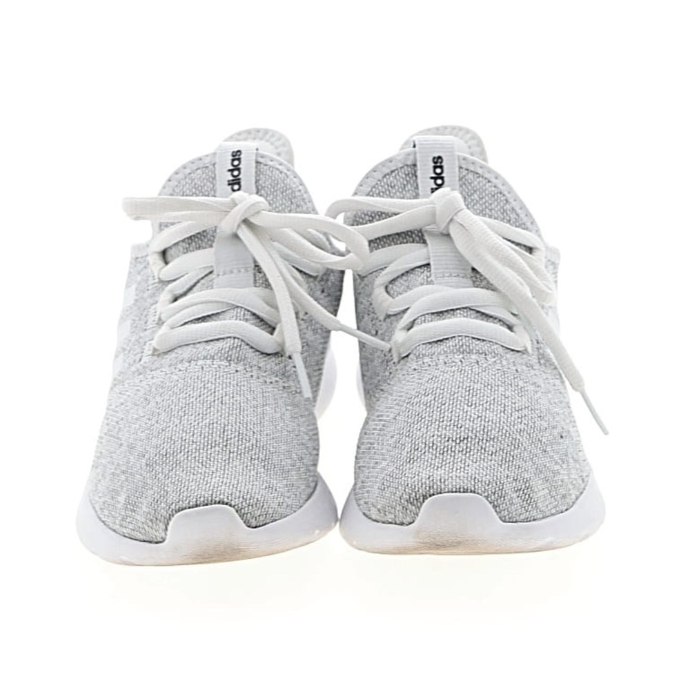 Adidas Light Gray Knit Sneakers